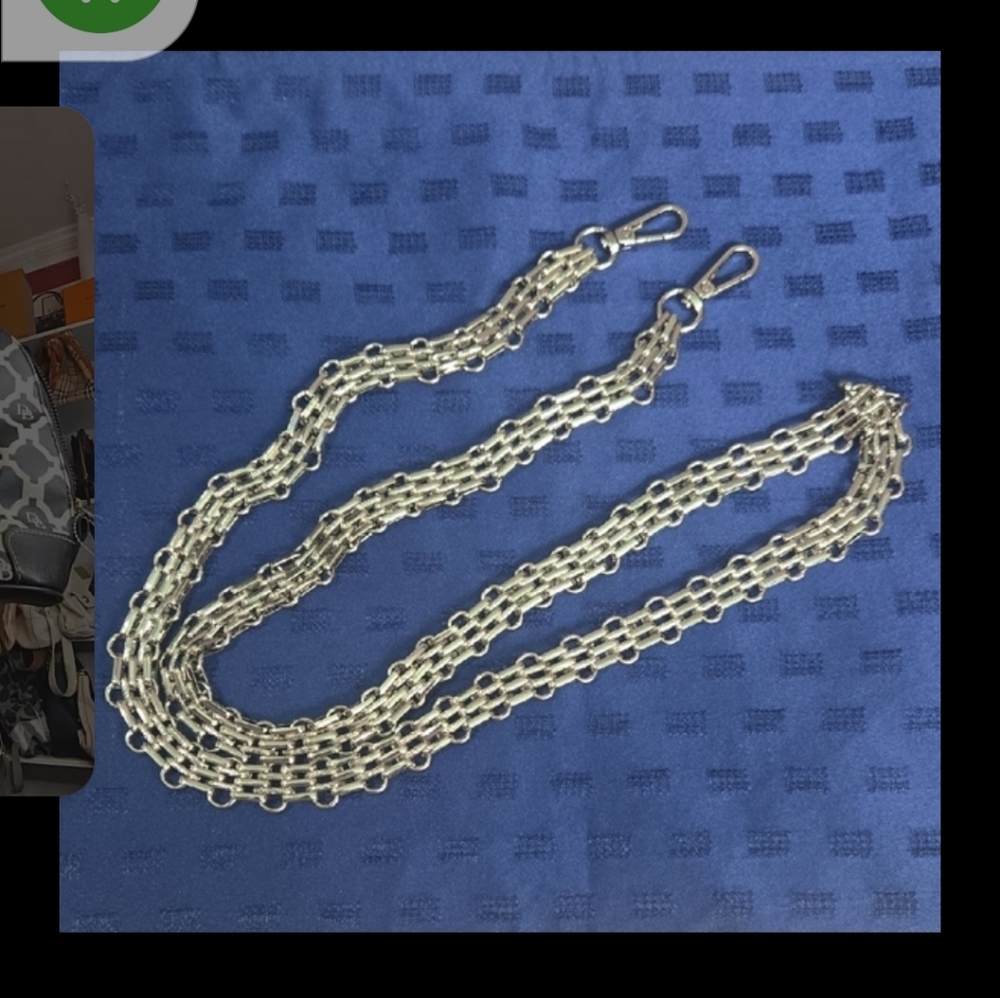 Silver Crossbody Chain